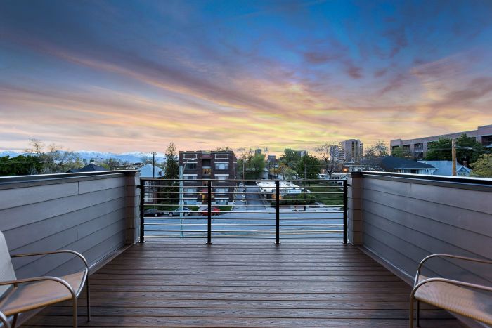 Balcony in Salt Lake City Utah